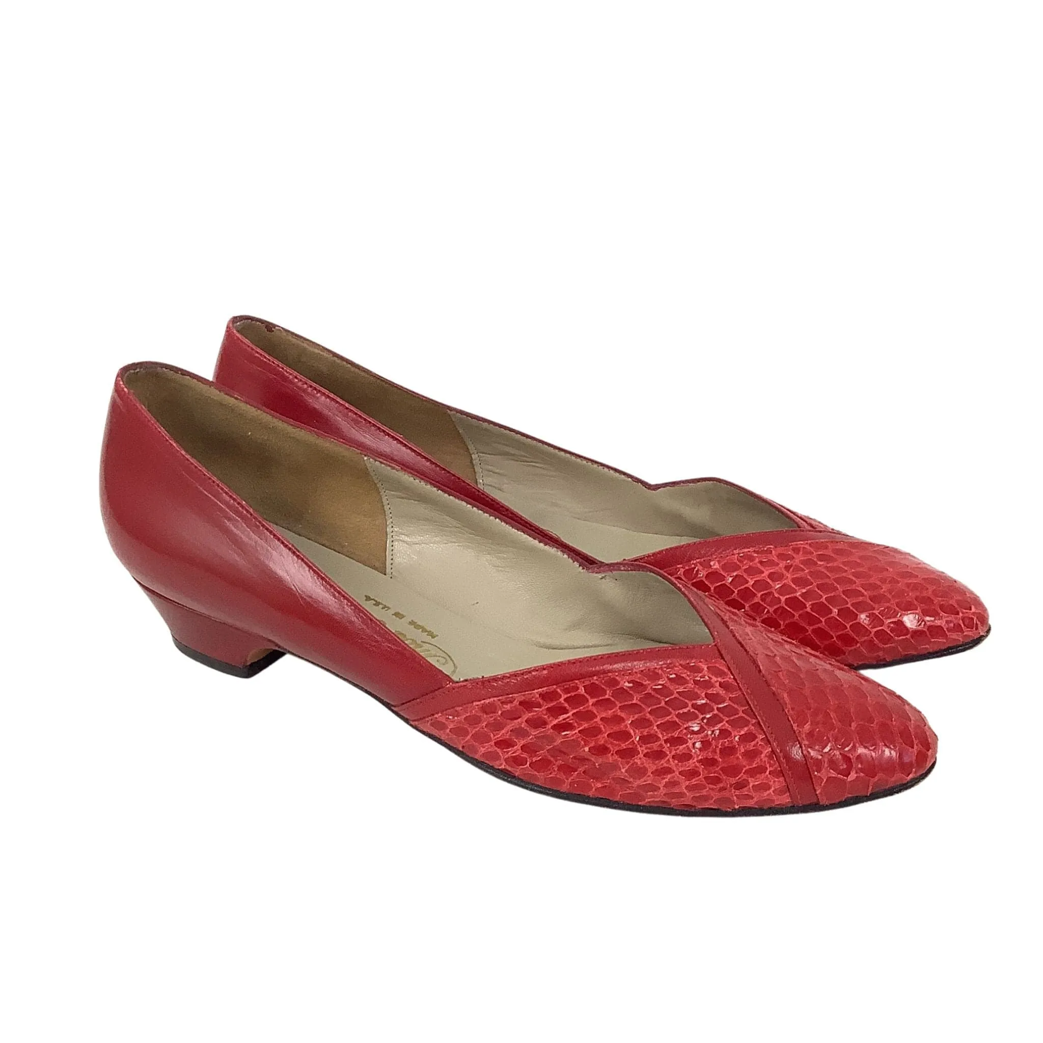 Red Leather Shoes