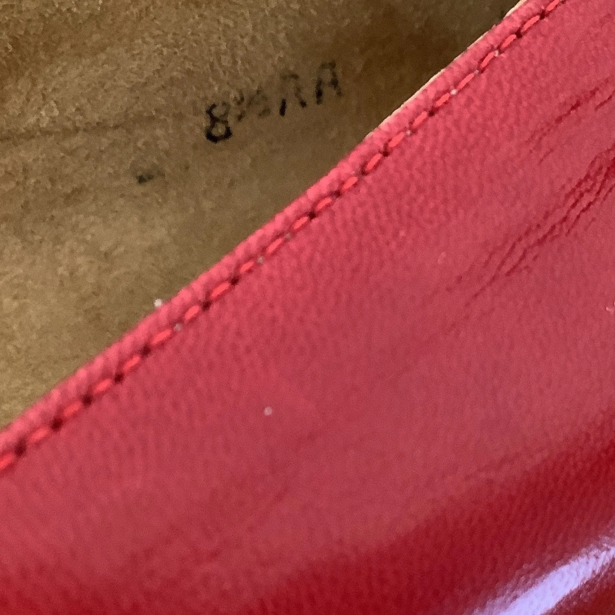 Red Leather Shoes