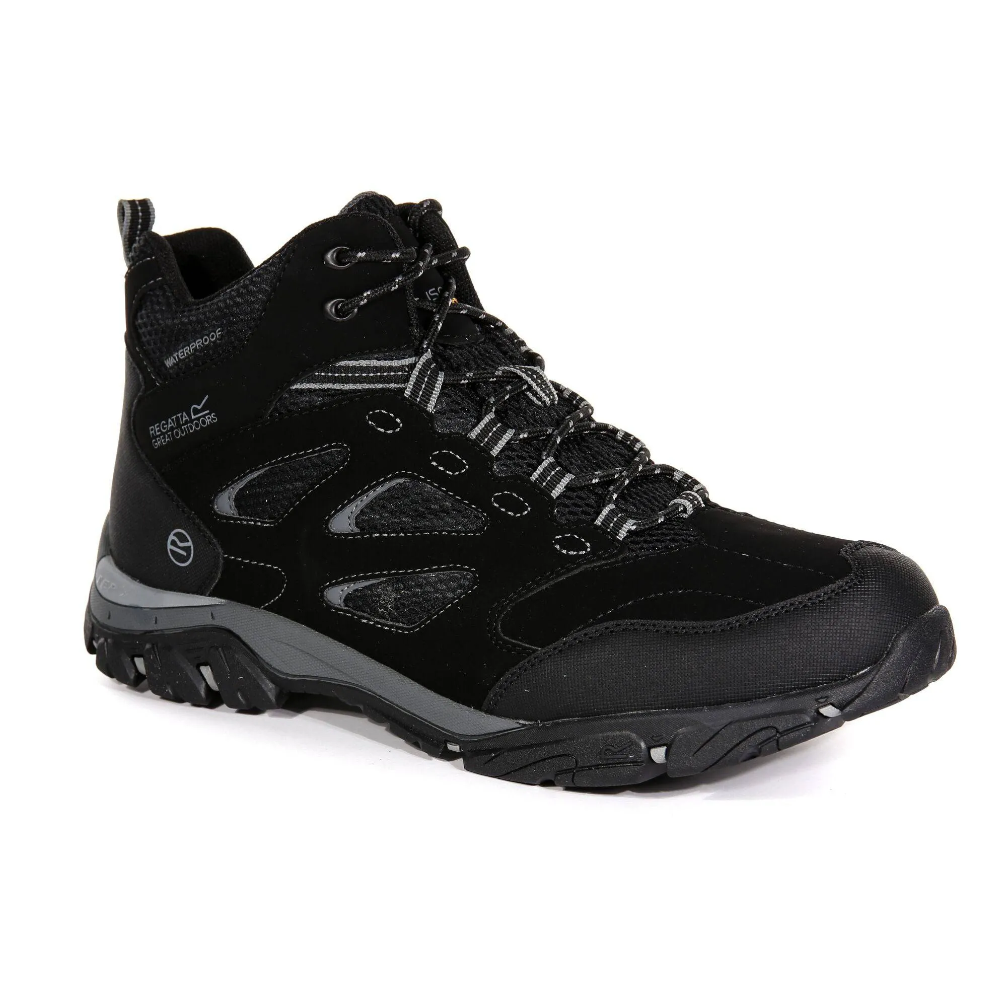 Regatta Mens Holcombe Boot -BLACK/GRANITE