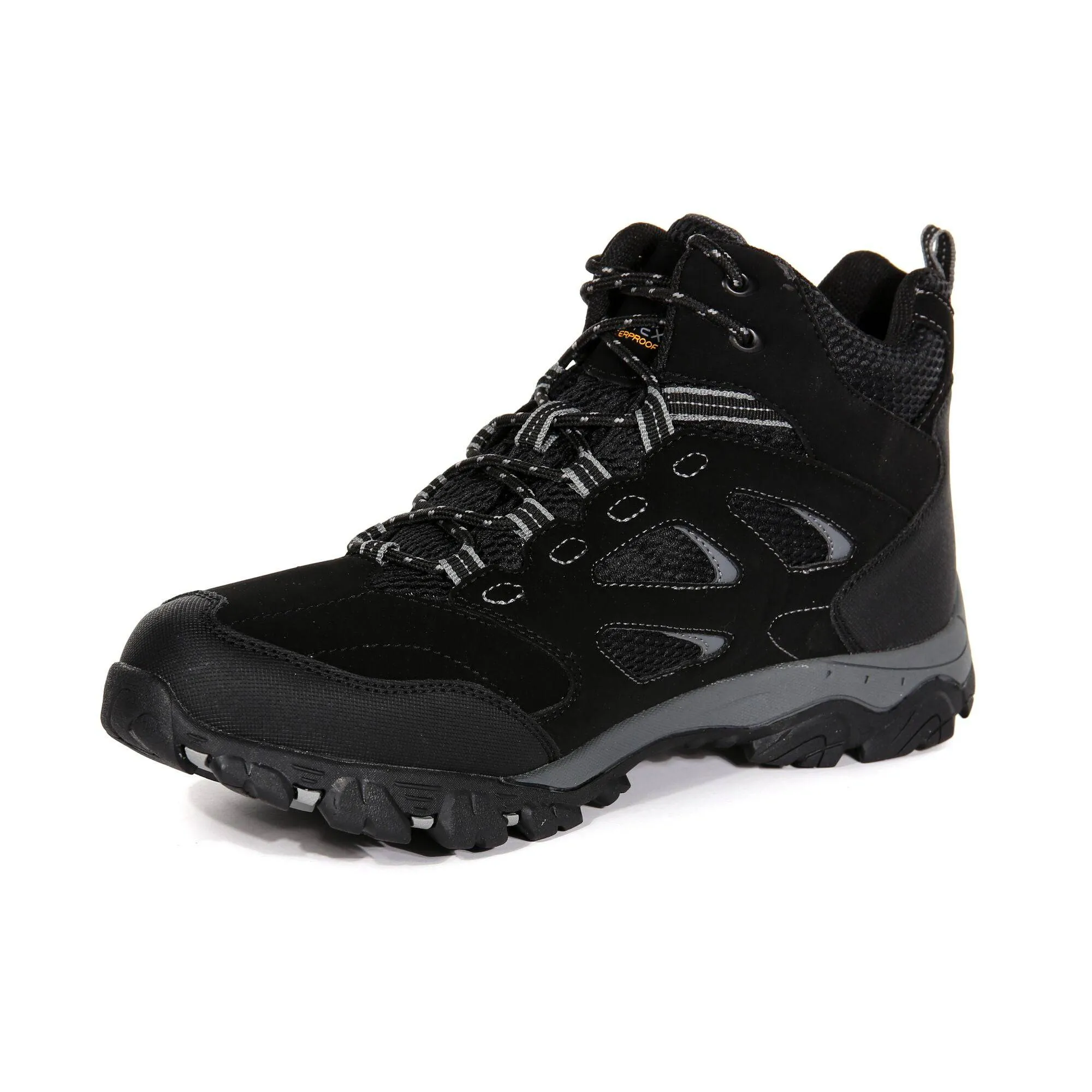 Regatta Mens Holcombe Boot -BLACK/GRANITE