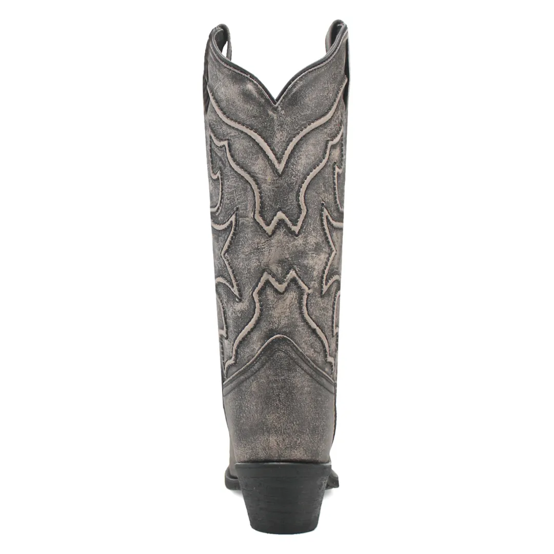 Reva Leather Boot - Black/Black - 52175