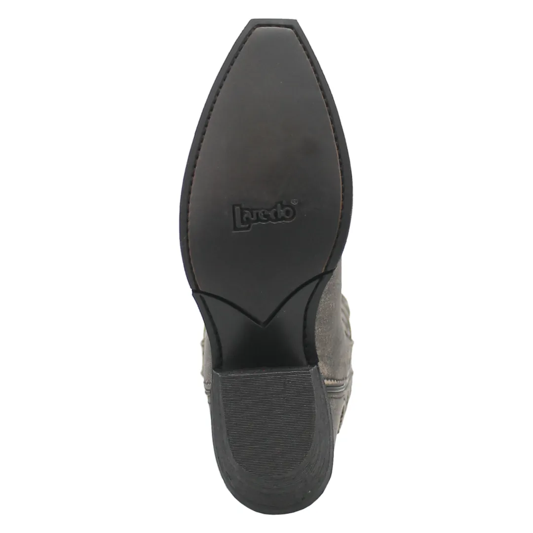 Reva Leather Boot - Black/Black - 52175