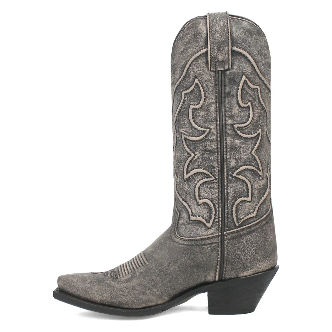 Reva Leather Boot - Black/Black - 52175