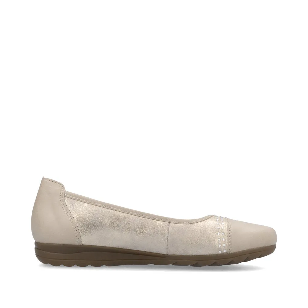 Rieker Ladies Flat Ballet Pump