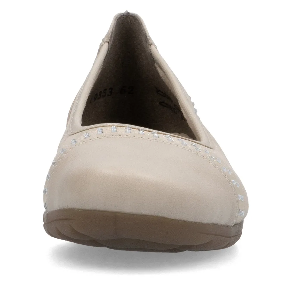 Rieker Ladies Flat Ballet Pump
