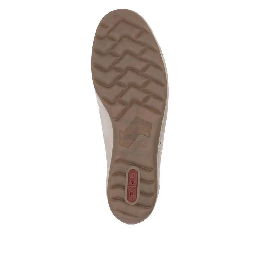 Rieker Ladies Flat Ballet Pump