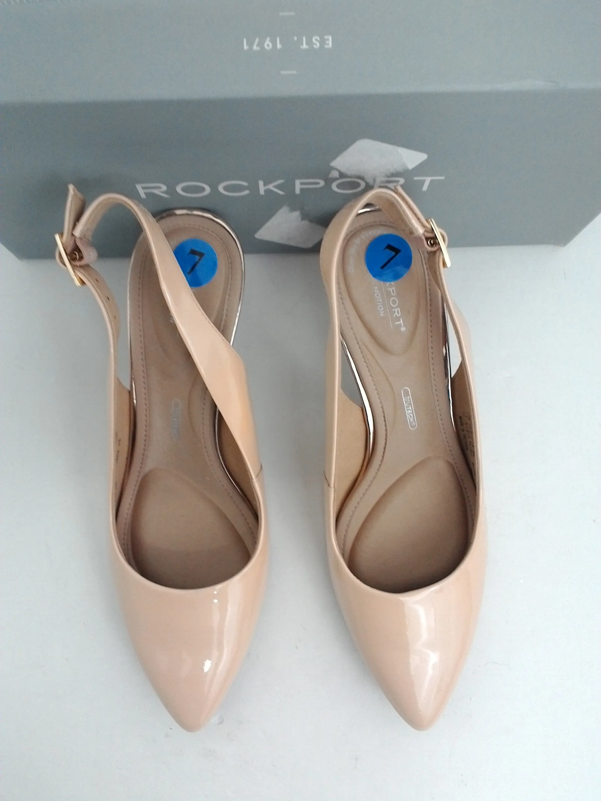 Rockport Women's Kaiya Sling Pink Heels Size 7 M