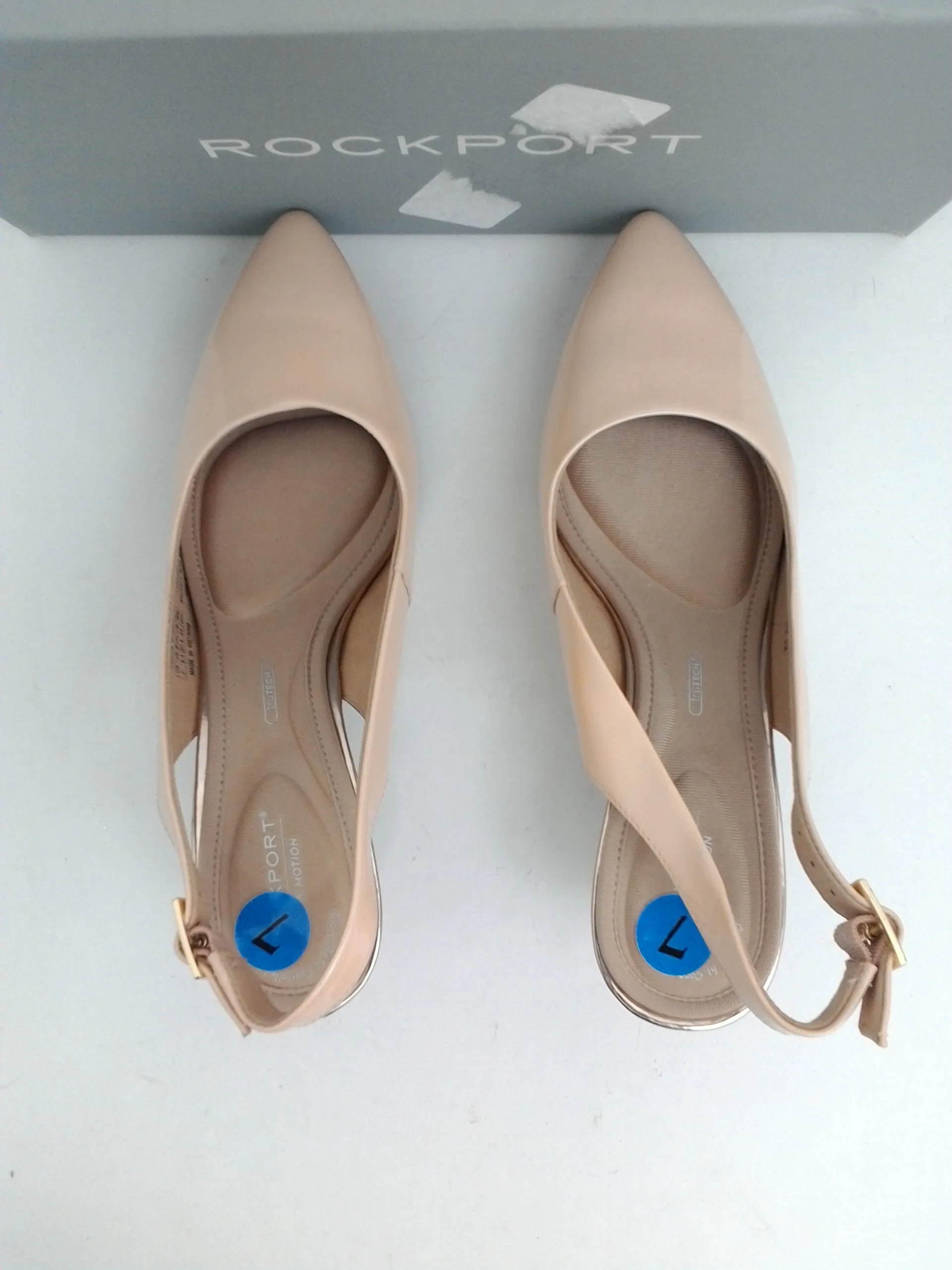 Rockport Women's Kaiya Sling Pink Heels Size 7 M