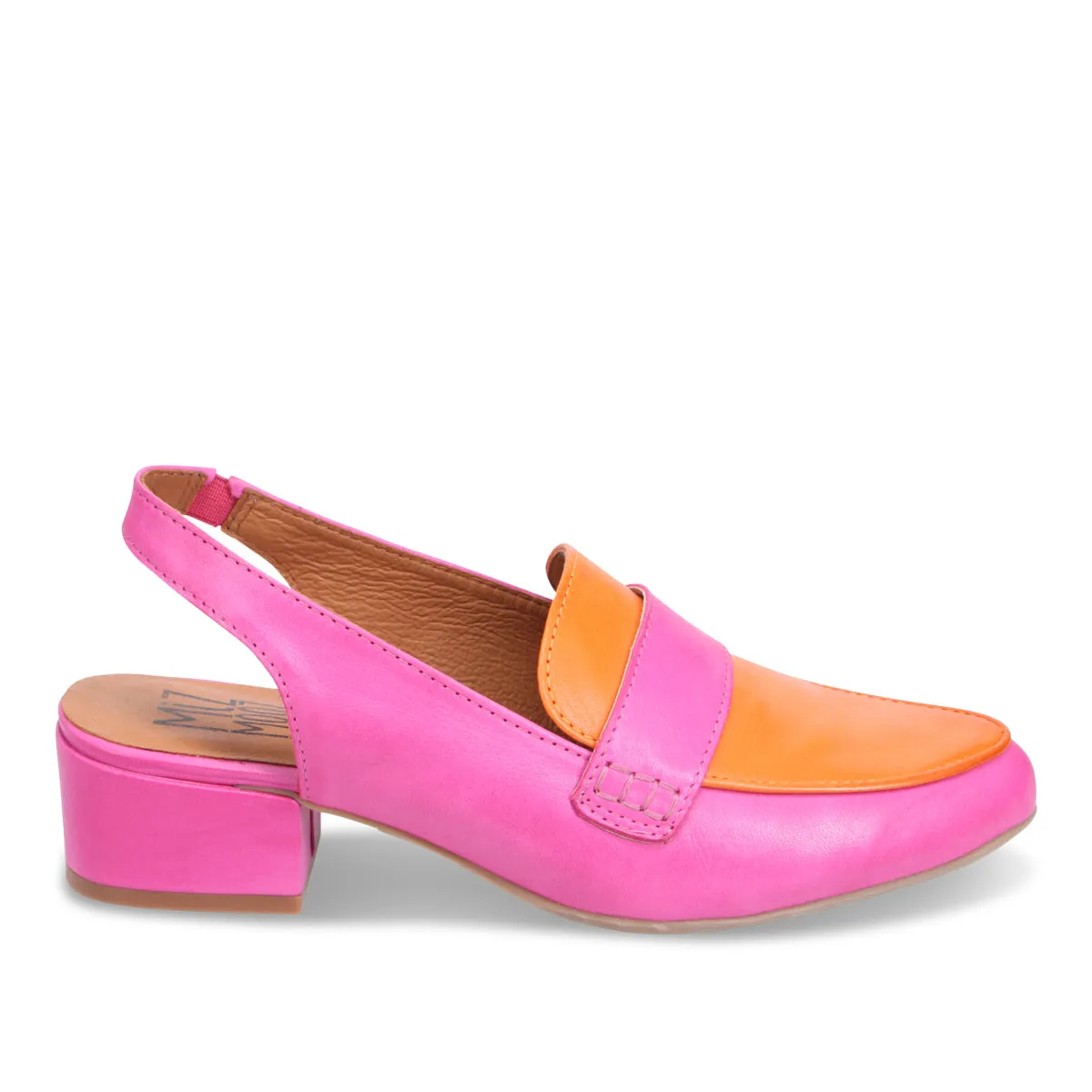 Romi Slingback Heeled Loafer