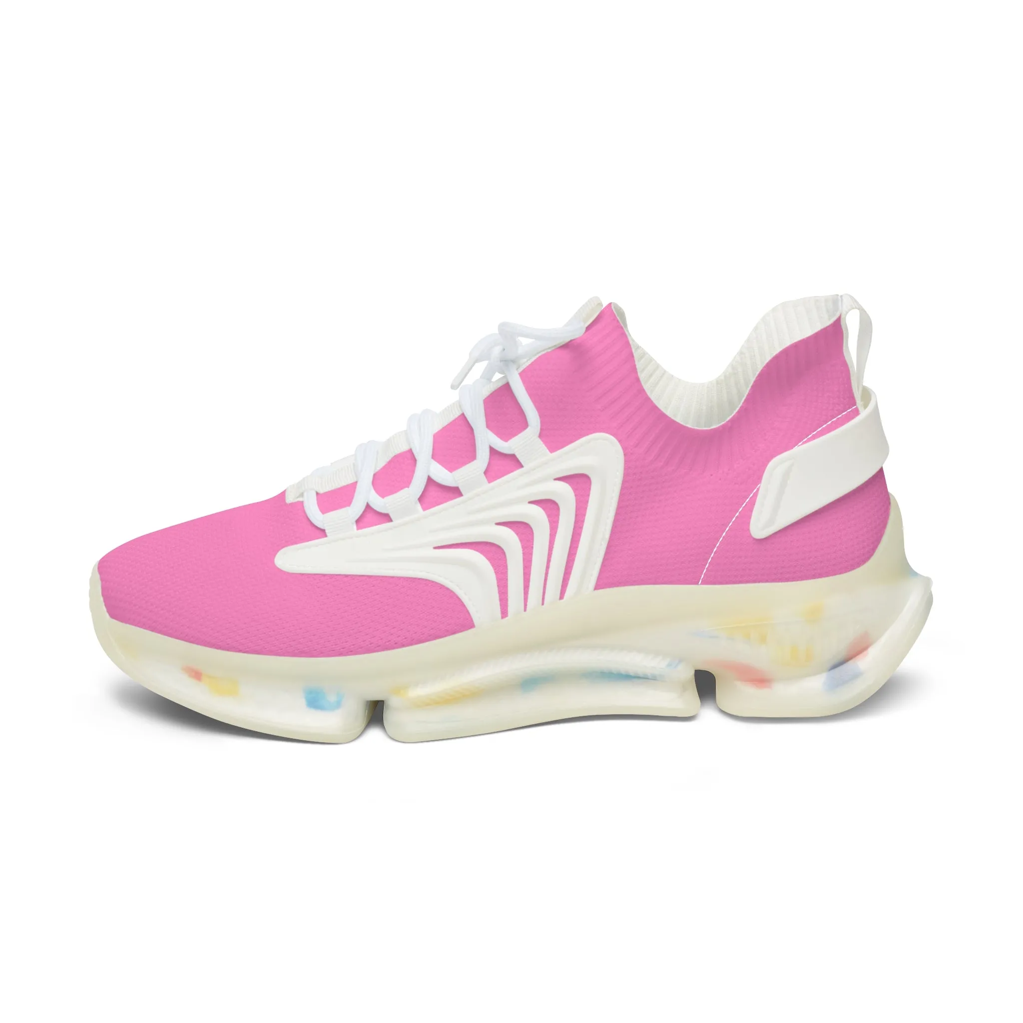 Rose Pink Women's Mesh Sneakers