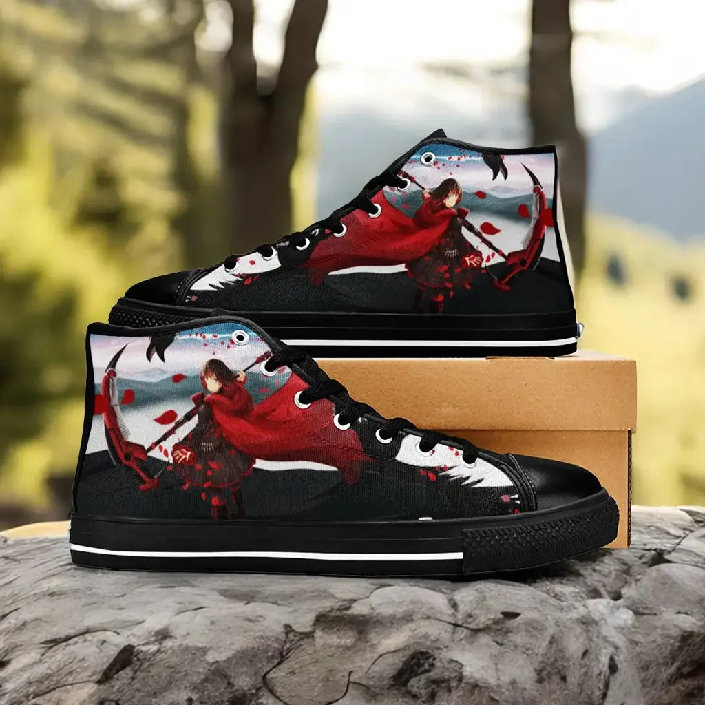 RWBY Anime Shoes High Top Sneakers for Kids and Adults