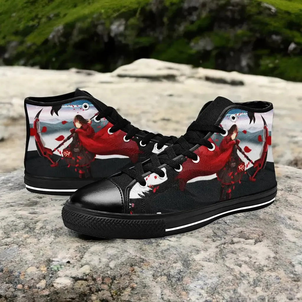 RWBY Anime Shoes High Top Sneakers for Kids and Adults