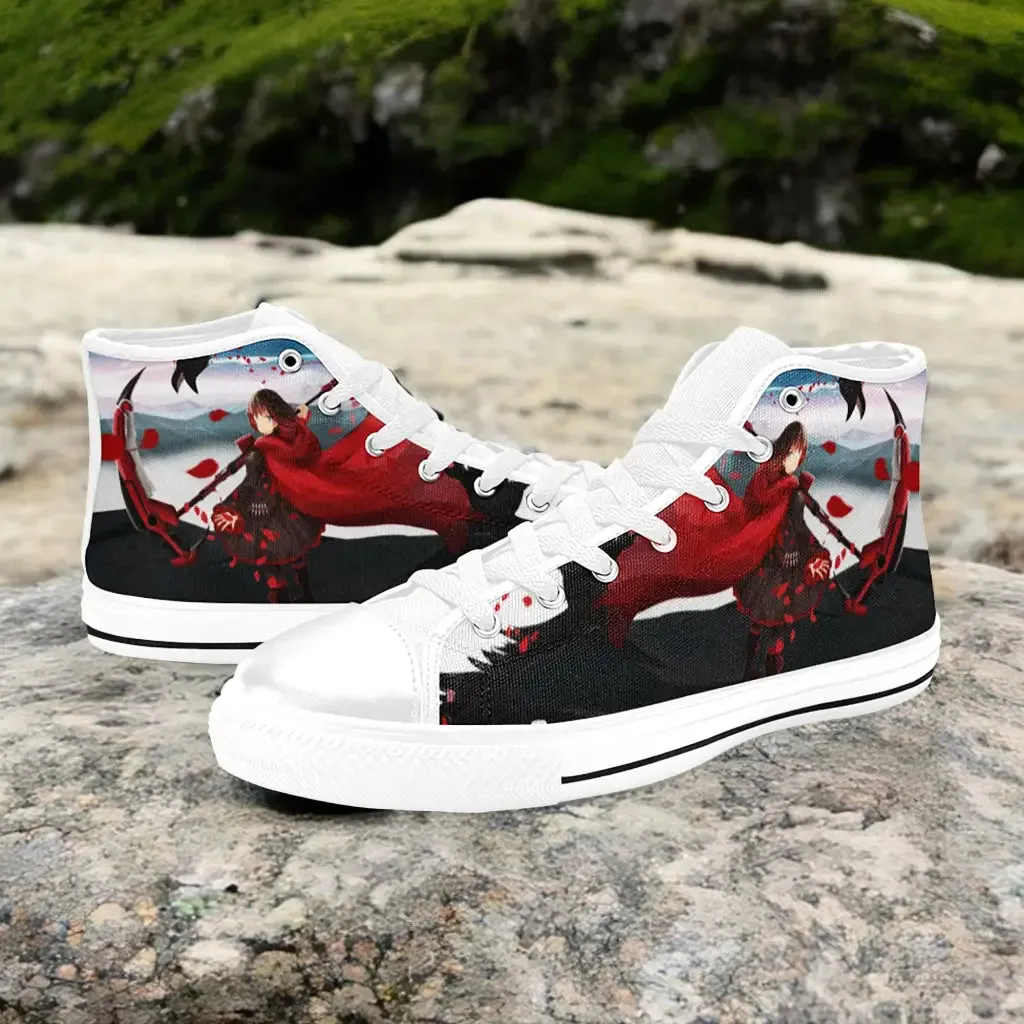 RWBY Anime Shoes High Top Sneakers for Kids and Adults