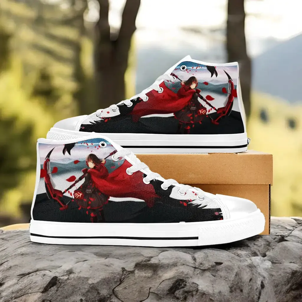 RWBY Anime Shoes High Top Sneakers for Kids and Adults
