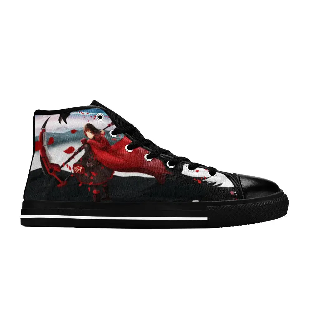 RWBY Anime Shoes High Top Sneakers for Kids and Adults