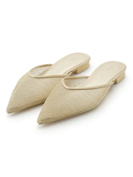 Sabot Mesh Flat Mule