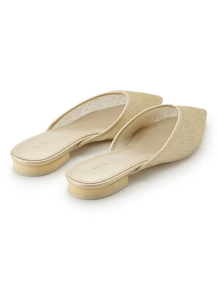 Sabot Mesh Flat Mule