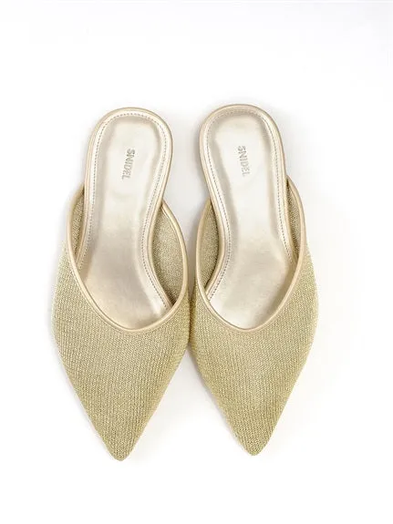 Sabot Mesh Flat Mule