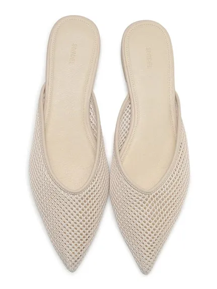 Sabot Mesh Flat Mule