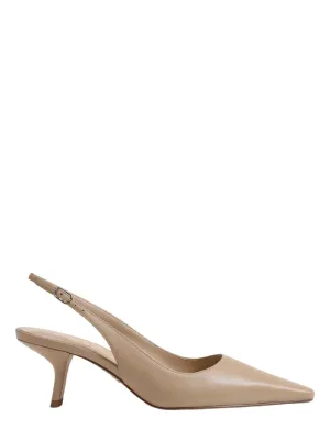 Sam Edelman Bianka Sling Back in Soft Beige