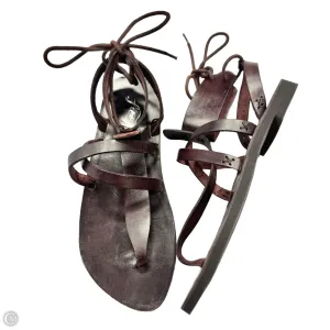 Sandals Flats By Free People In Purple, Size: 6.5