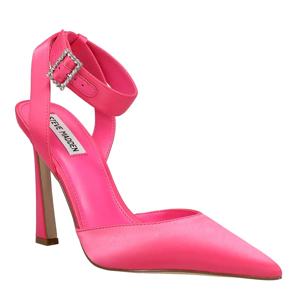 Sarantos Pointed Toe Ankle Strap Stiletto Pumps