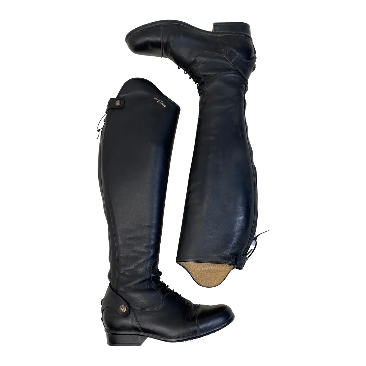 Sergio Grasso Field Boots in Black - Women's EU 39 H (US 8.5 Tall/Regular)