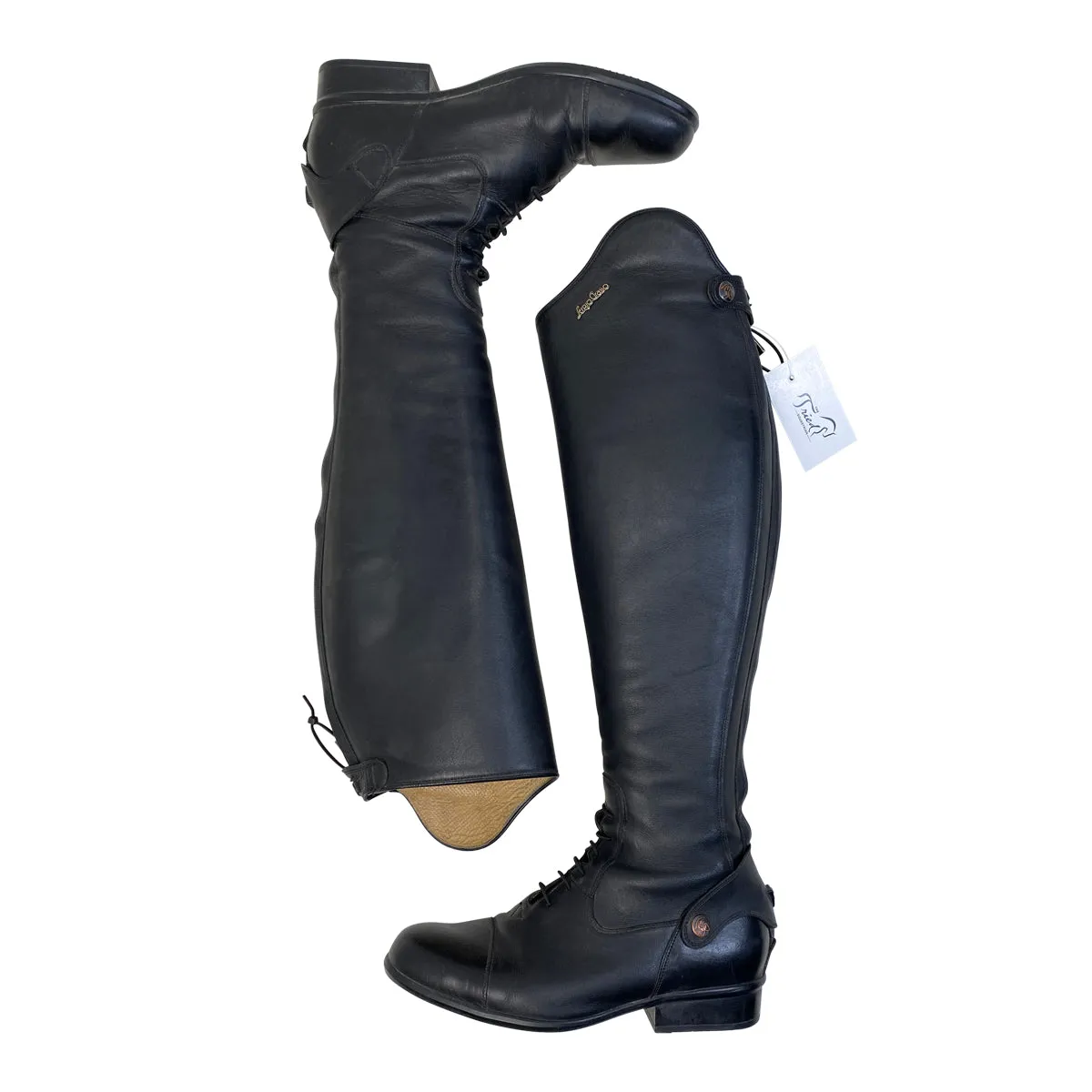 Sergio Grasso Field Boots in Black - Women's EU 39 H (US 8.5 Tall/Regular)