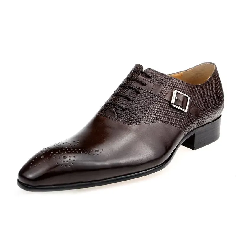 Serpatura Croctex Buckle Loafers