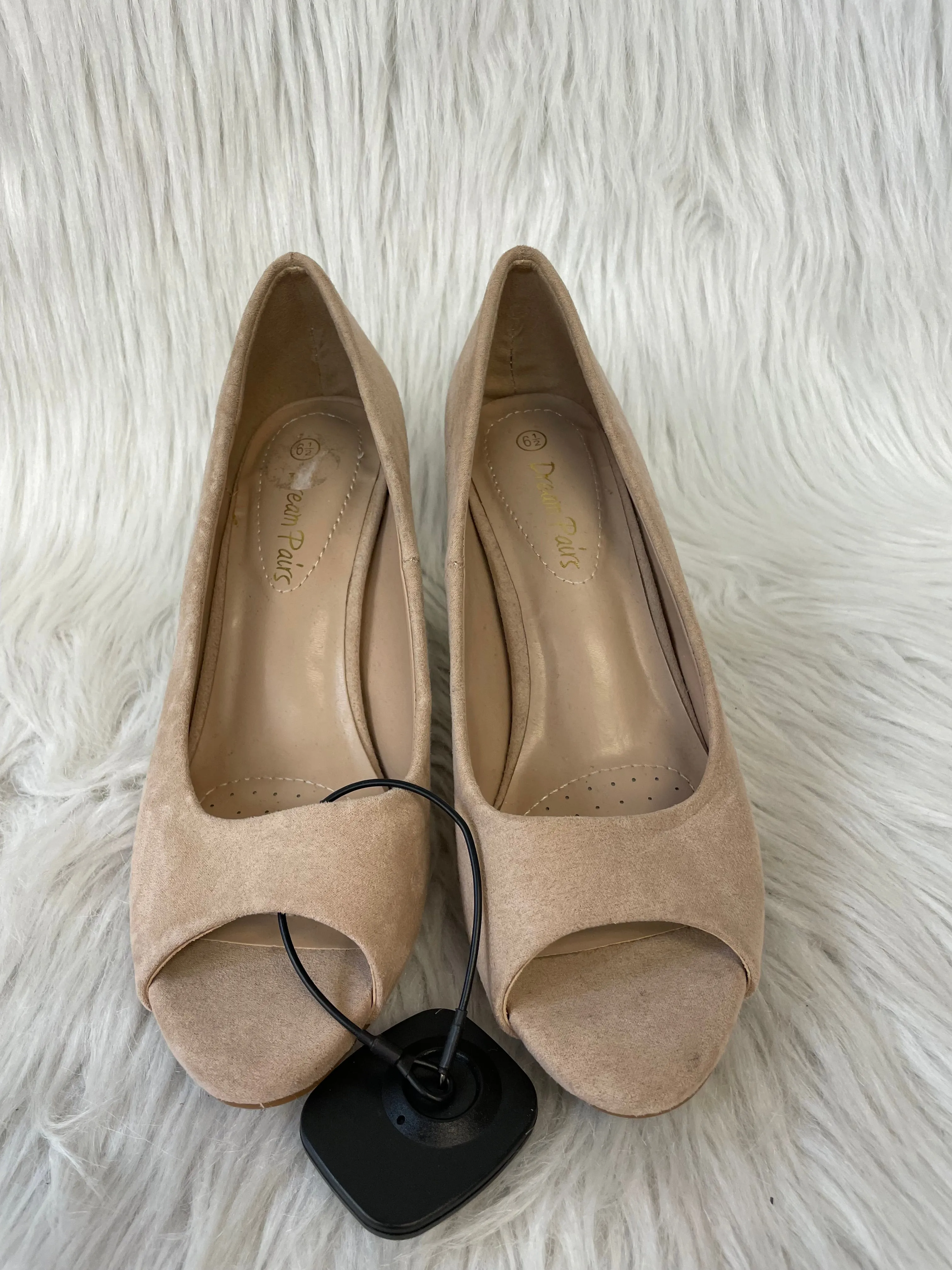Shoes Heels Kitten By Dream Paris In Tan, Size: 6.5