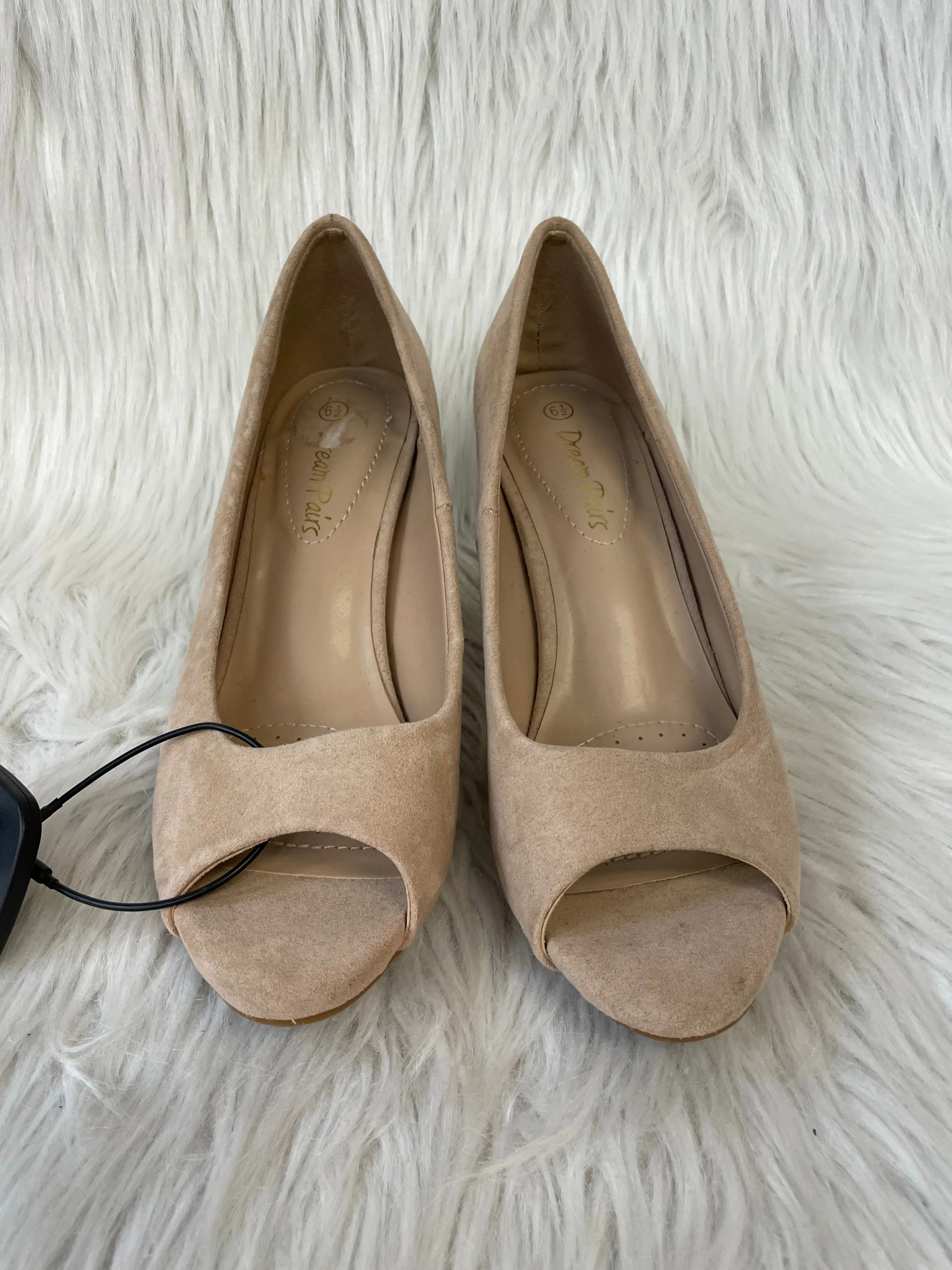 Shoes Heels Kitten By Dream Paris In Tan, Size: 6.5