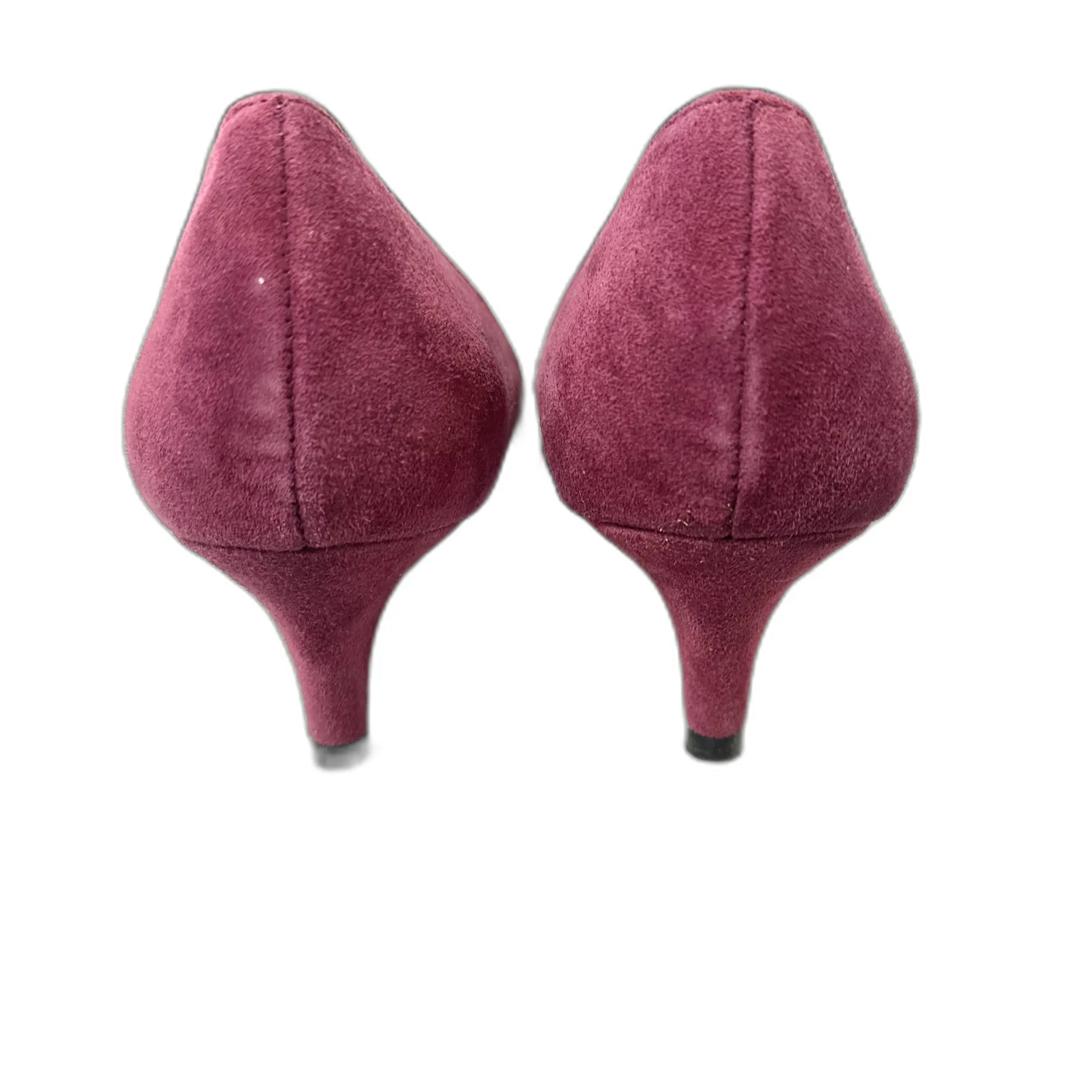 Shoes Heels Kitten By Talbots In Purple, Size: 9.5