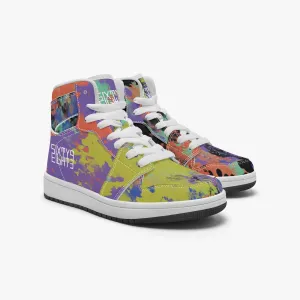 Sixty Eight 93 Logo White Fusion #1 Kids High-Top Shoes