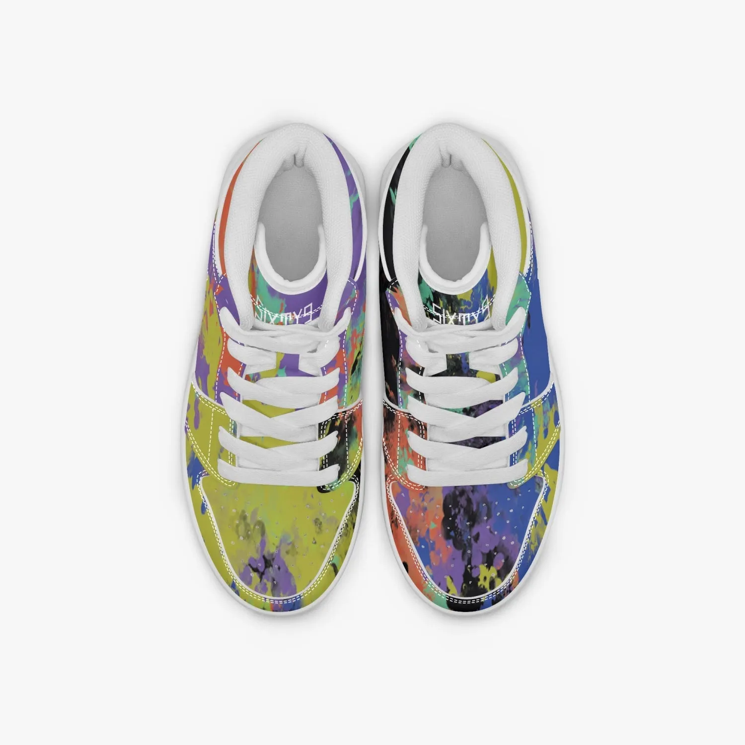Sixty Eight 93 Logo White Fusion #1 Kids High-Top Shoes