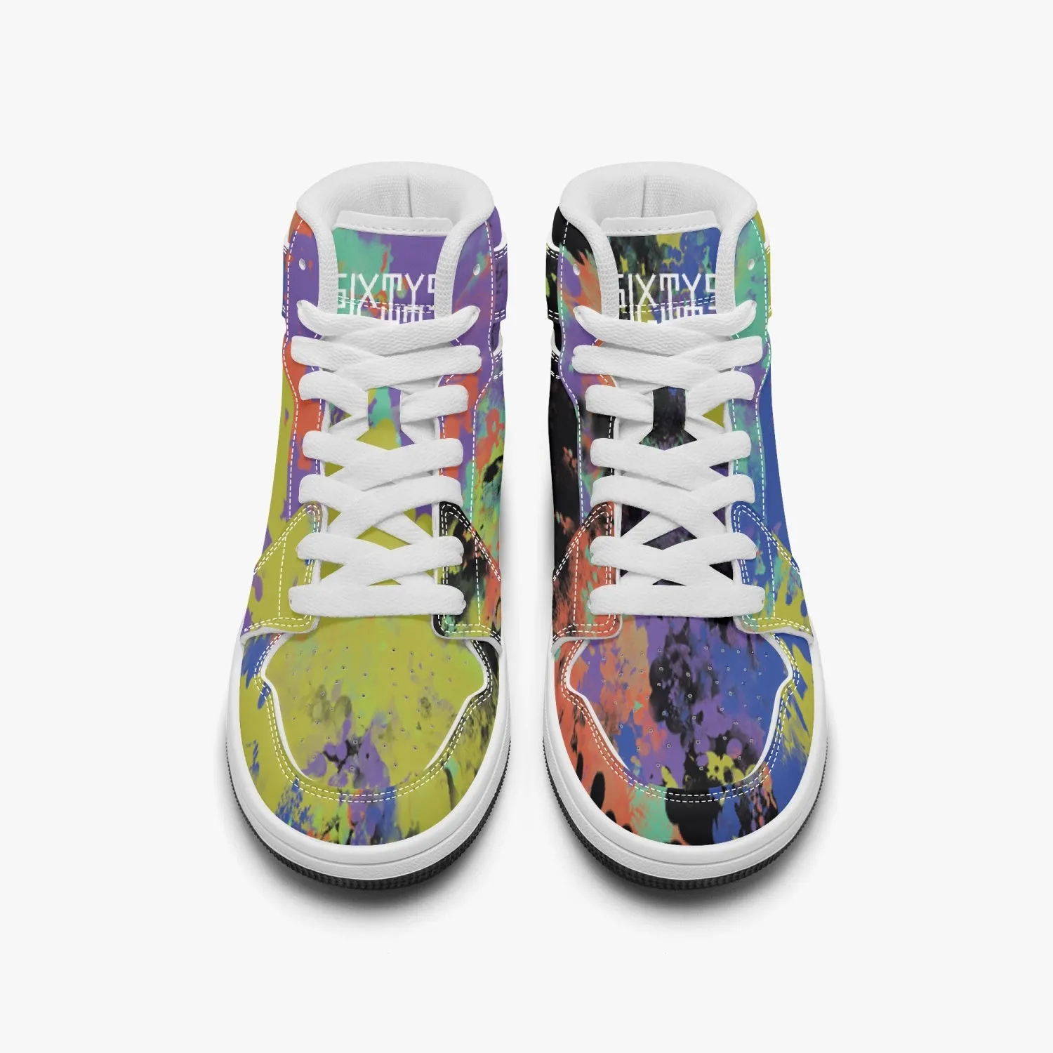 Sixty Eight 93 Logo White Fusion #1 Kids High-Top Shoes