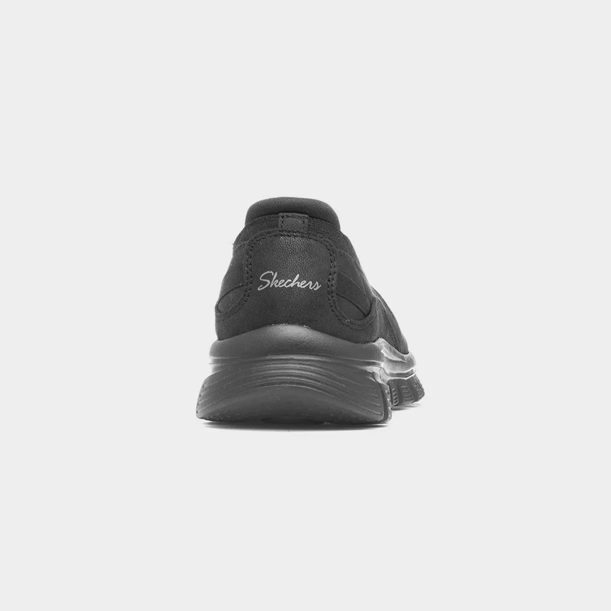 Skechers 100703 BLACK Stretch Fit Slip On Shoe 100703BBK