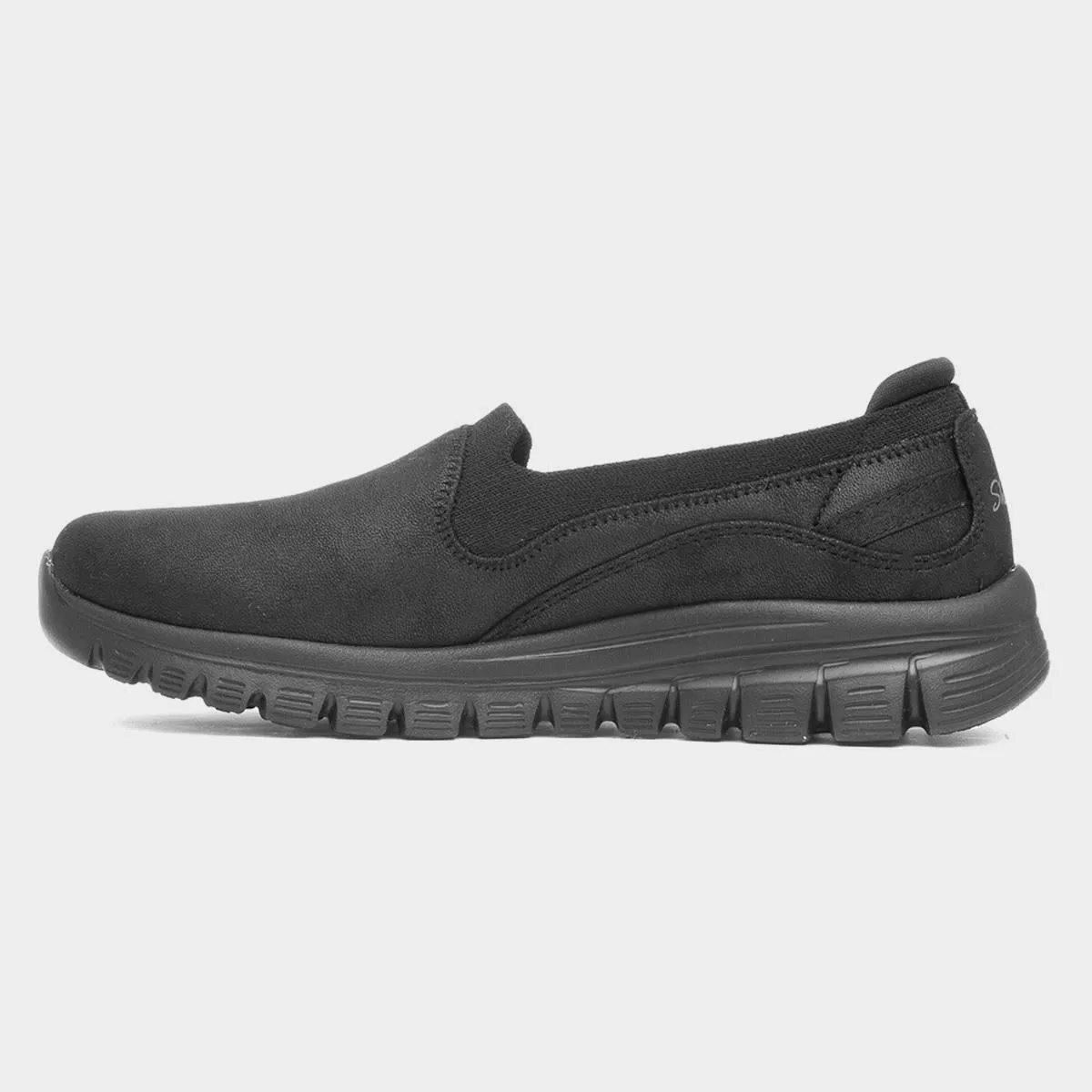 Skechers 100703 BLACK Stretch Fit Slip On Shoe 100703BBK