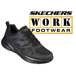 SKECHERS Men's Work: Arch Fit 1 1/4 Inch Heel Slip Resistant - Axtell Slip Resistant 200025