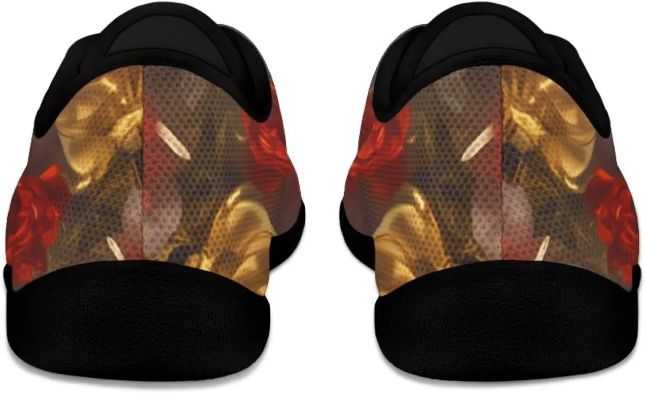 Skull Sneakers for Women Men Business Casual Shoes Wide Toe Box Barefoot Zero Drop Walking Shoes