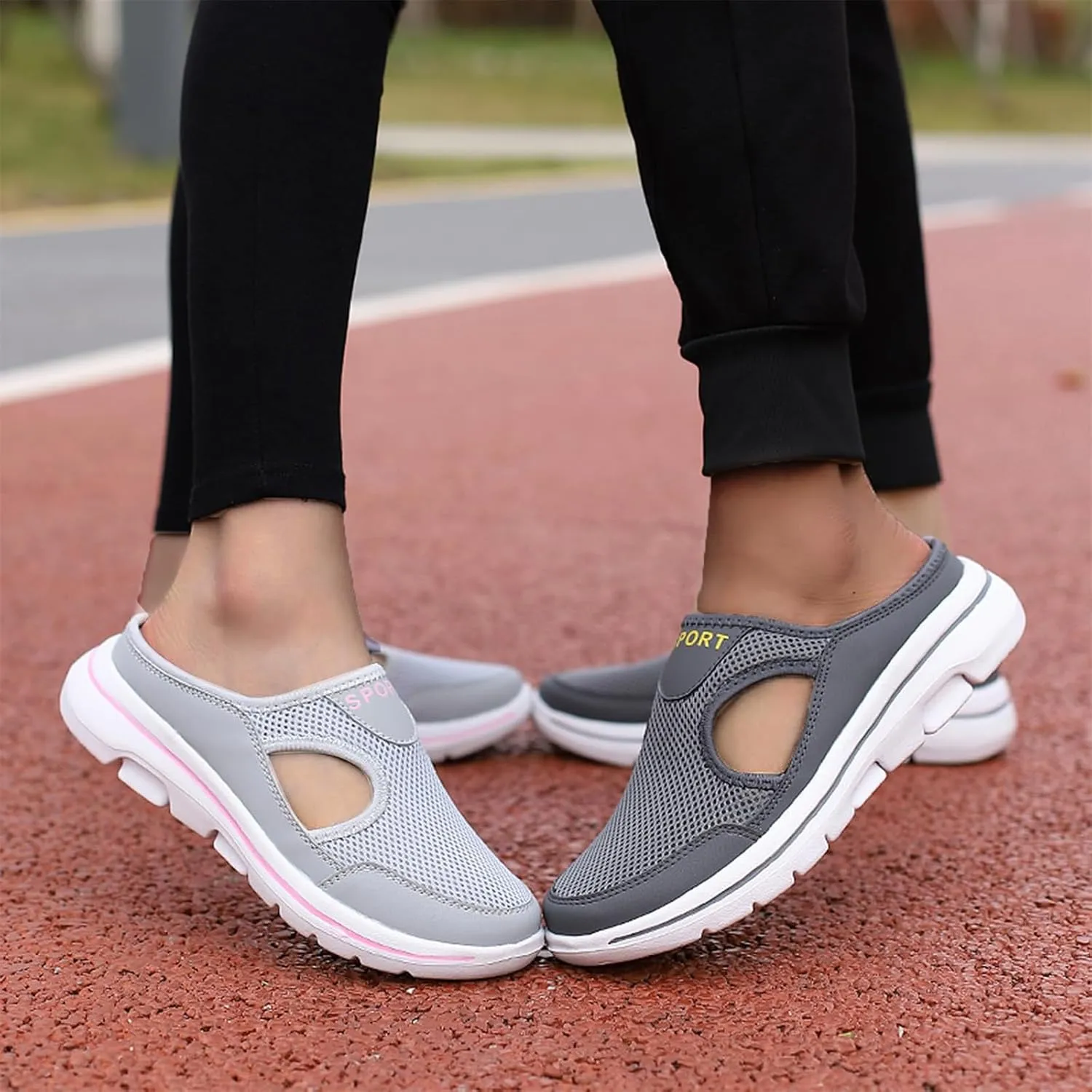 Slip On Mules for Women Men Lightweight Breathable Walking Shoes Quick Drying Sandals Summer Beach Shoes Footwear