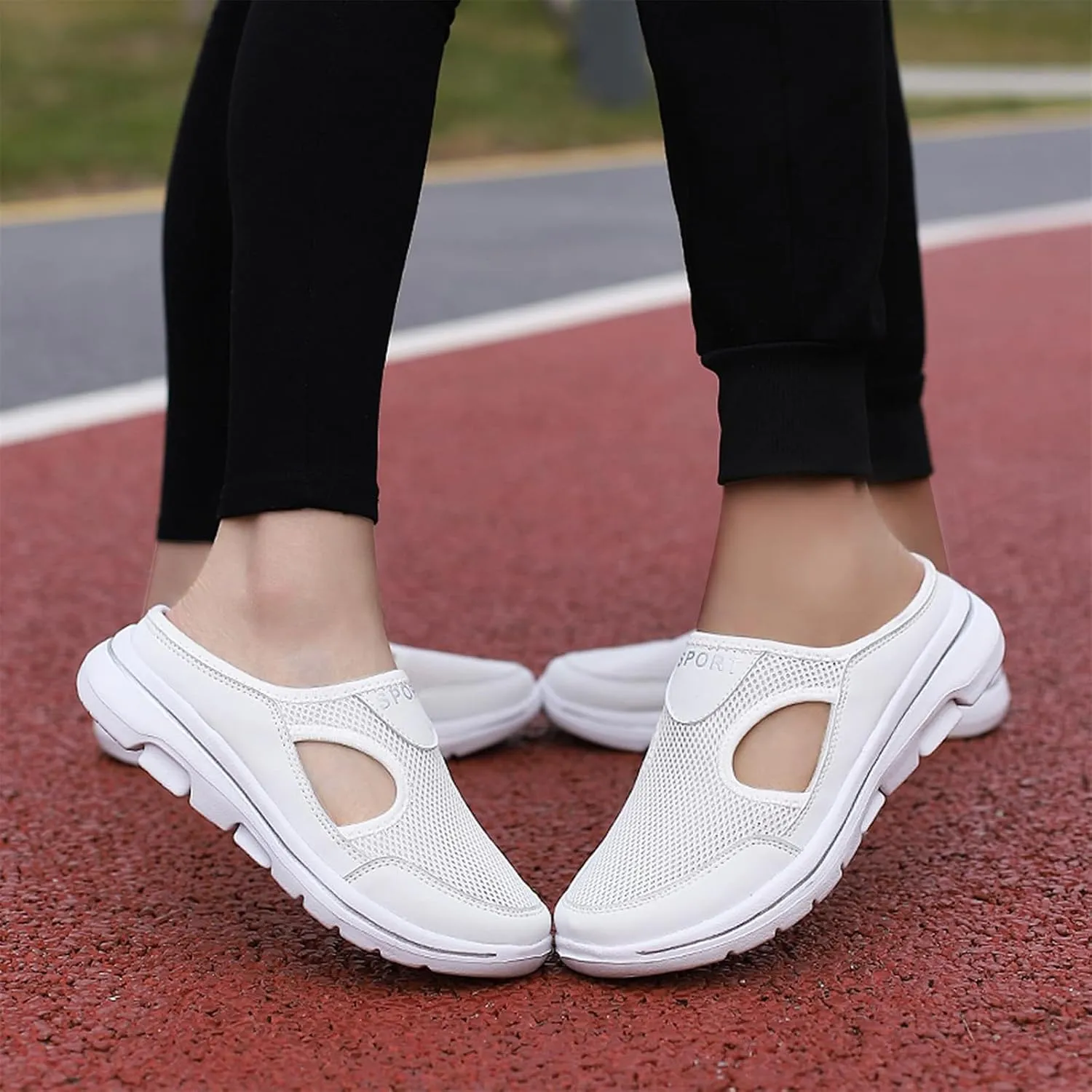 Slip On Mules for Women Men Lightweight Breathable Walking Shoes Quick Drying Sandals Summer Beach Shoes Footwear