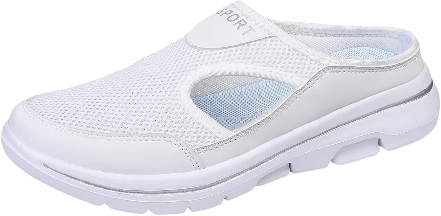 Slip On Mules for Women Men Lightweight Breathable Walking Shoes Quick Drying Sandals Summer Beach Shoes Footwear