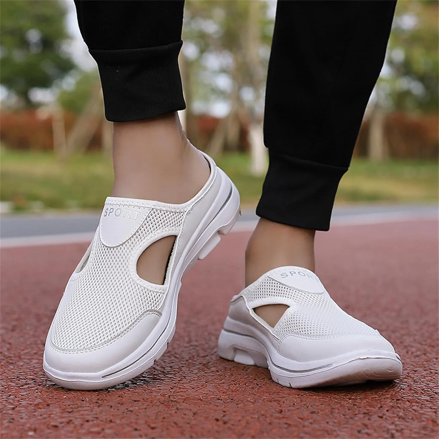 Slip On Mules for Women Men Lightweight Breathable Walking Shoes Quick Drying Sandals Summer Beach Shoes Footwear