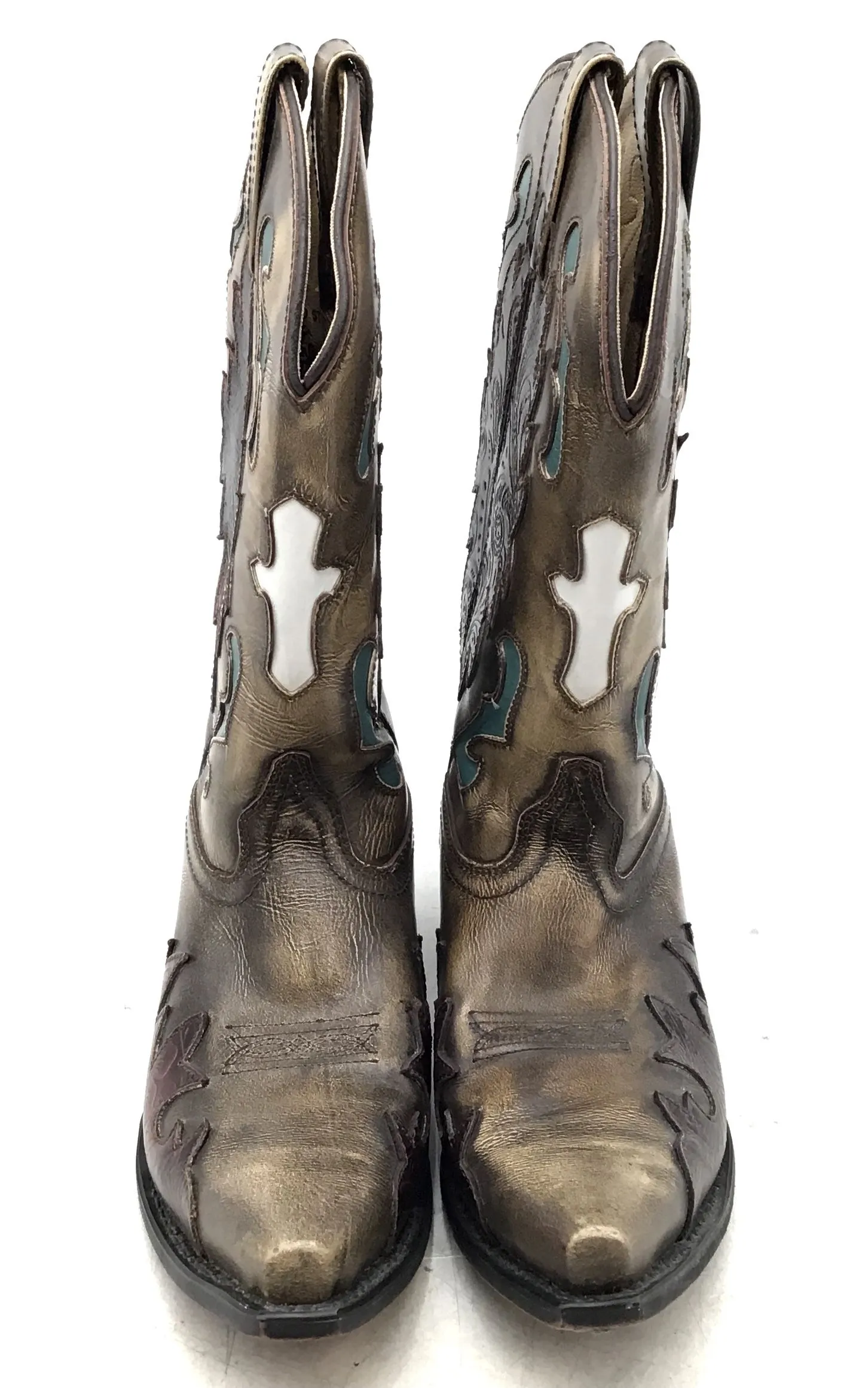 Smoky Mountain Boots Women's Brown Cowgirl Western Boots - Size 8D