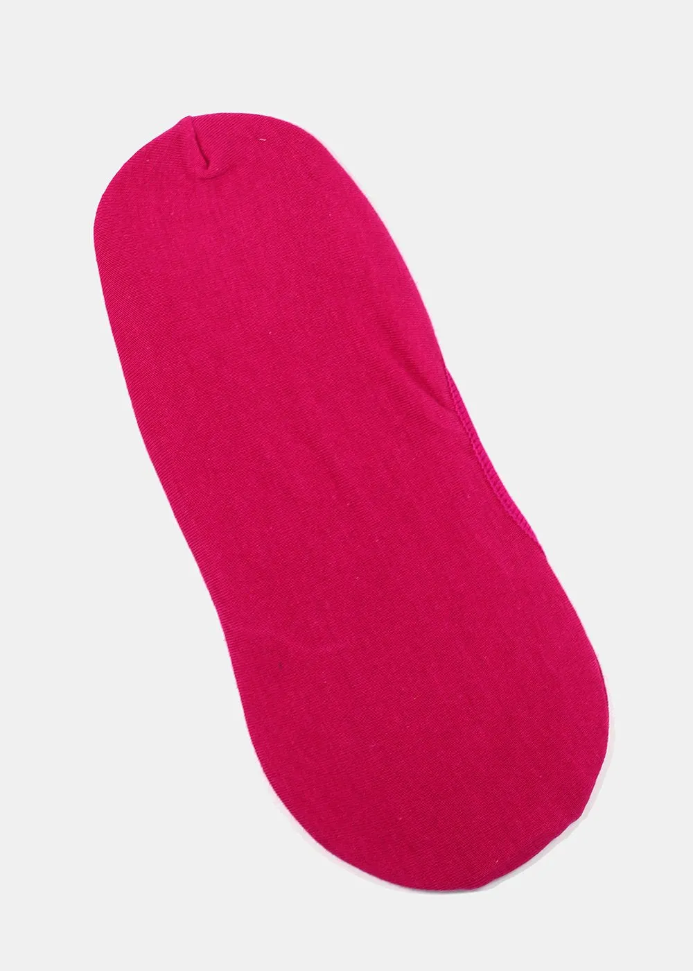 Solid Color Basic No-Show Socks
