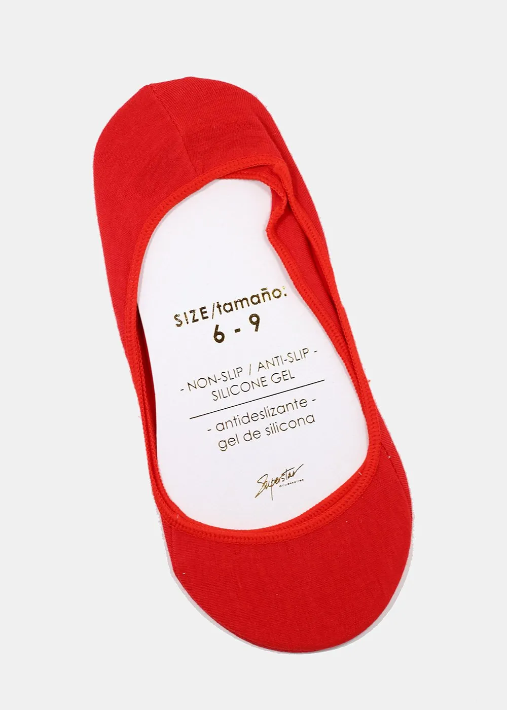 Solid Color Basic No-Show Socks