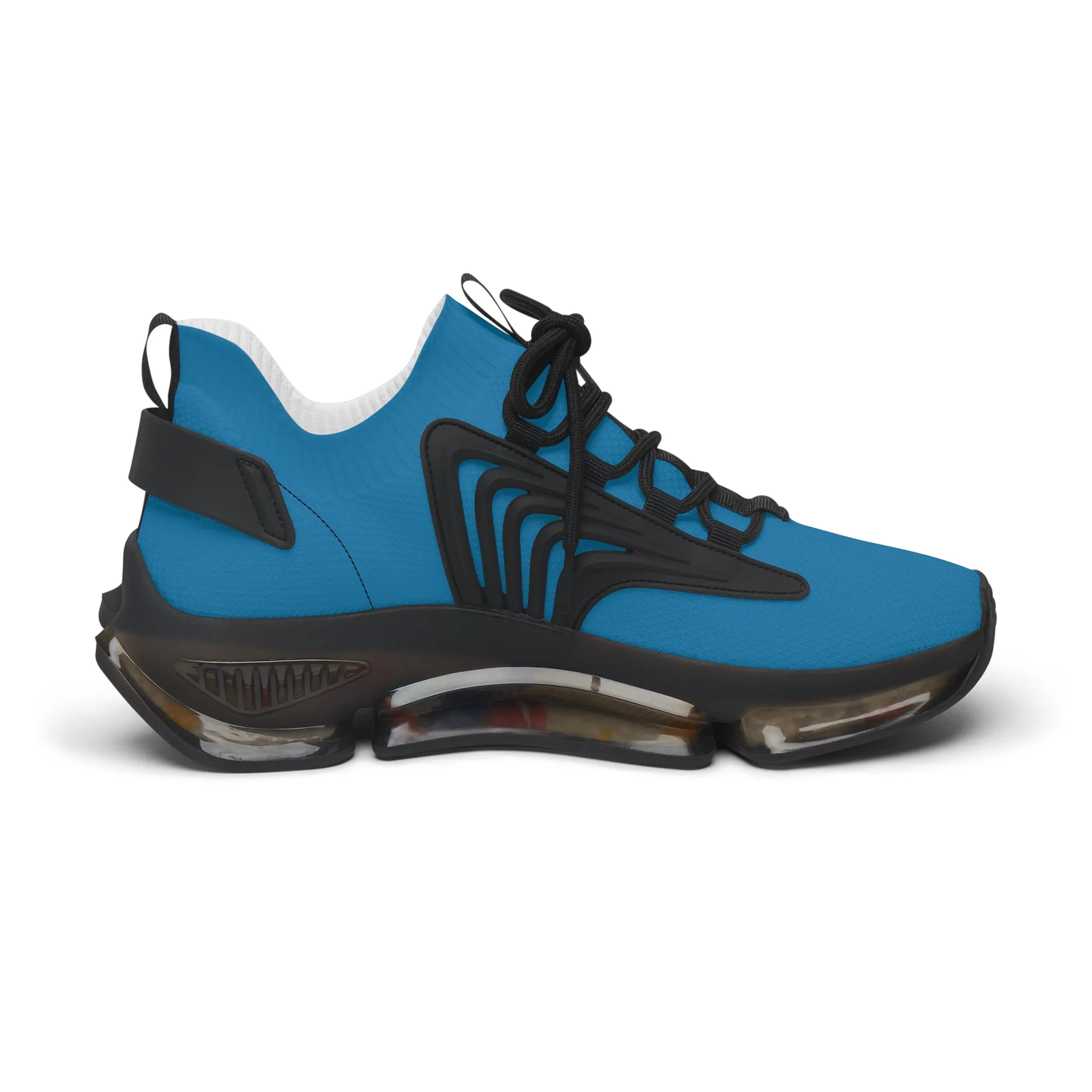 Solid Turquoise Women's Mesh Sneakers