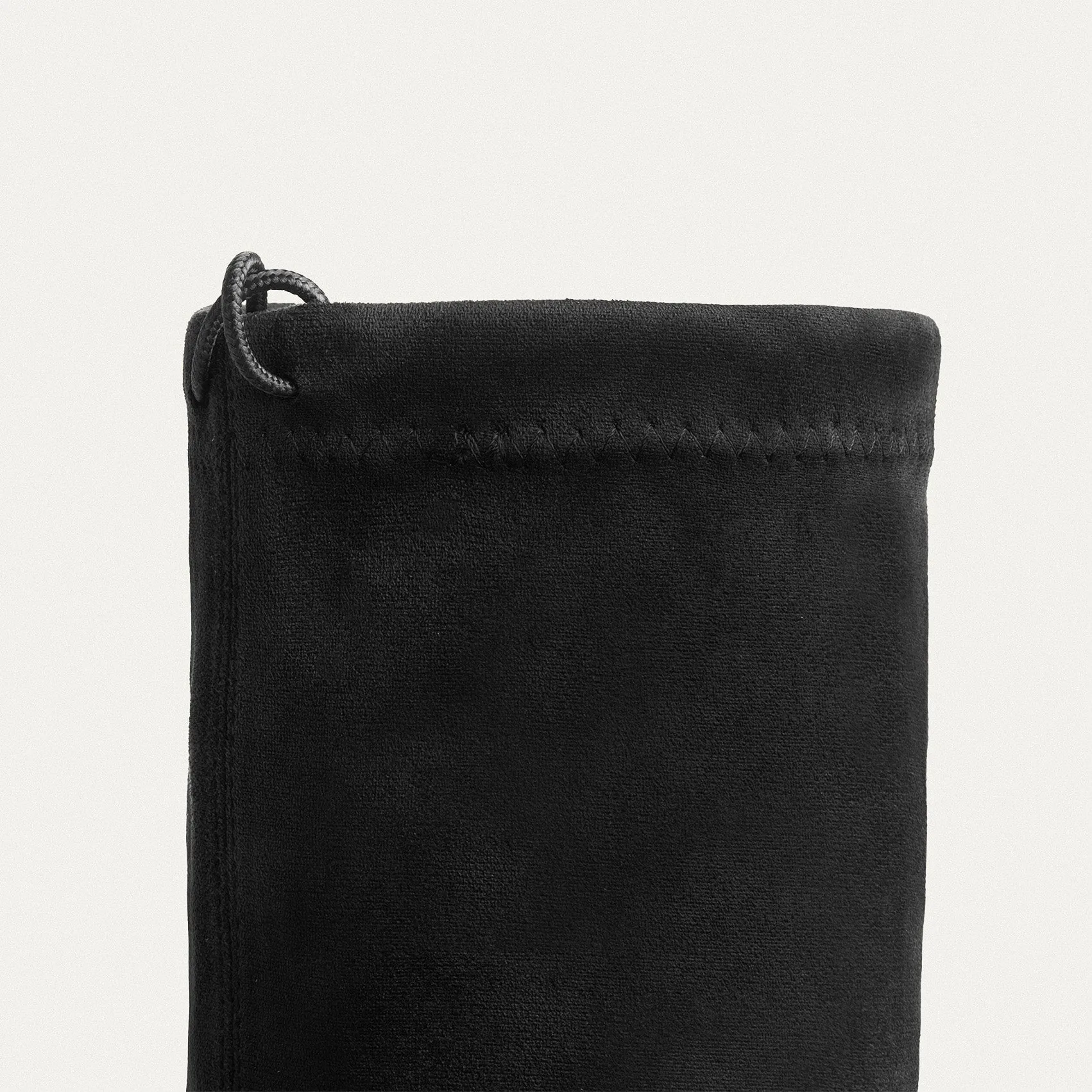 Sophia Suede Over-the-Knee Boots - Black