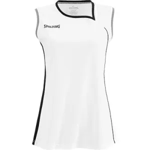Spalding 4Her II Basketball Top - White/Black/Silver Grey