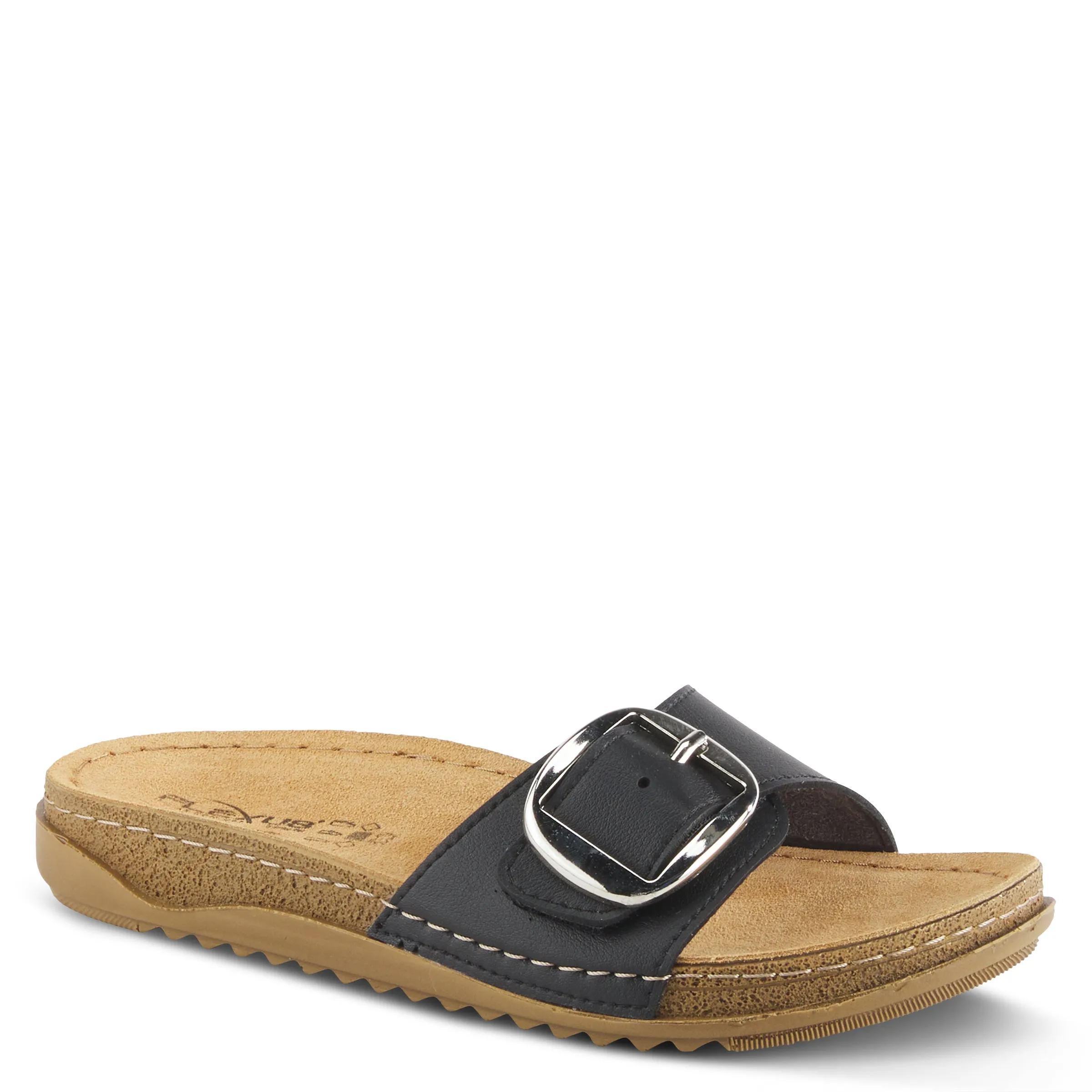 Spring Step Shoes  Flexus Baronca Slide Sandal Women’s Vegan Leather